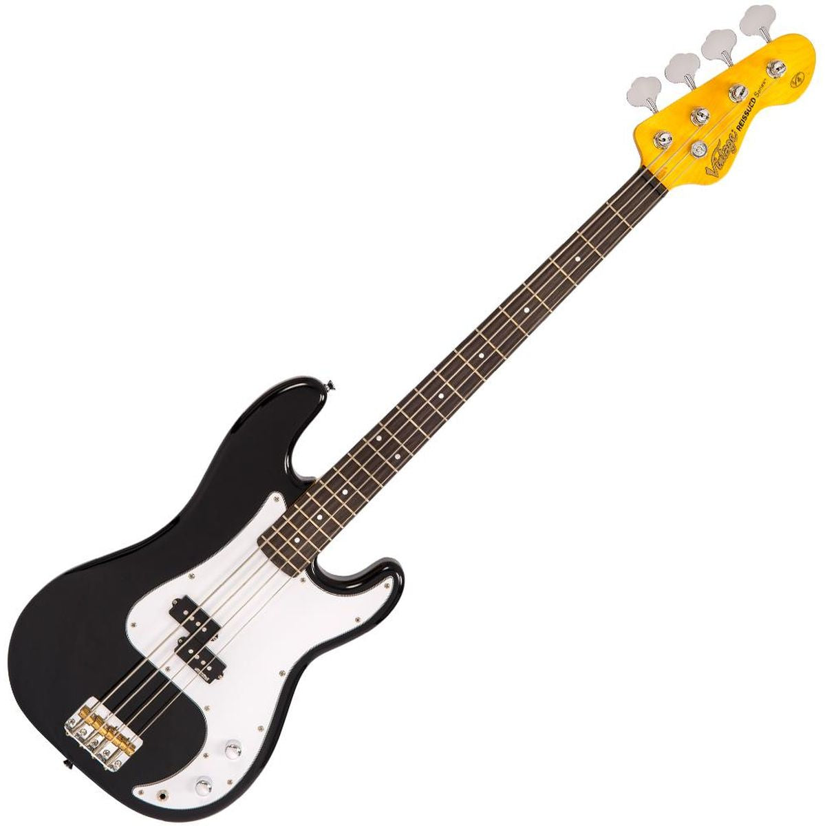Vintage Bass Guitar-Boulevard Black