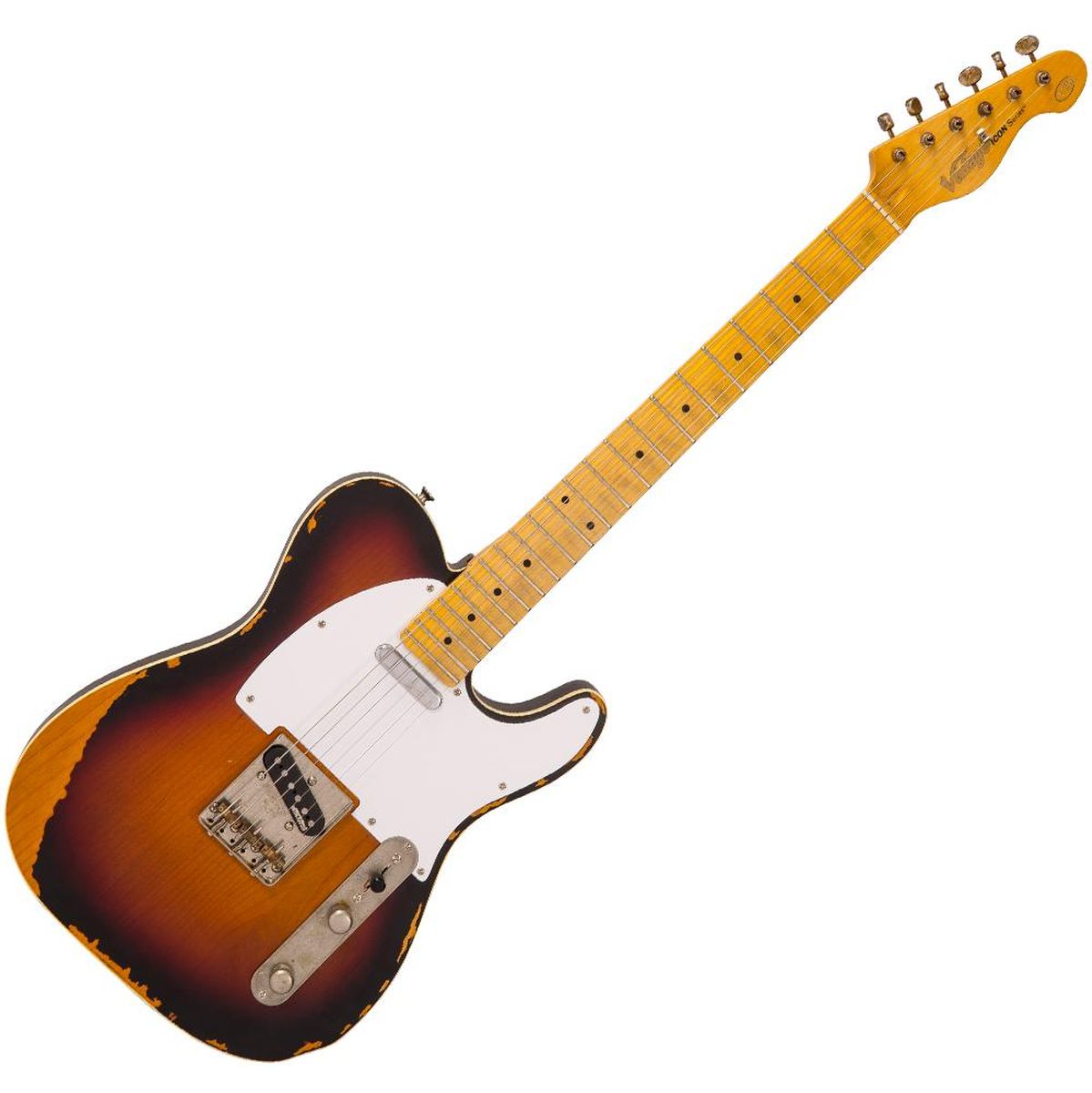 Vintage V59 Icon - Distressed Sunburst