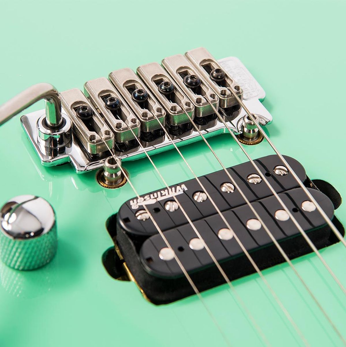 Vintage V6 24 Electric Guitar - Ventura Green