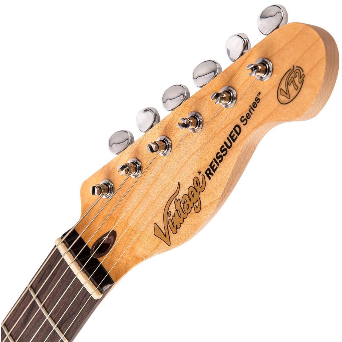 Vintage V72 Deluxe - Flame Tobacco Burst