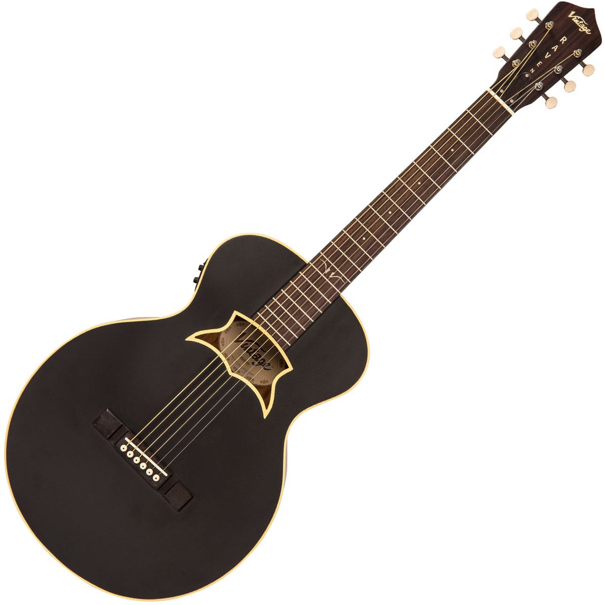 Vintage Raven By Paul Brett - Electro - Satin Black