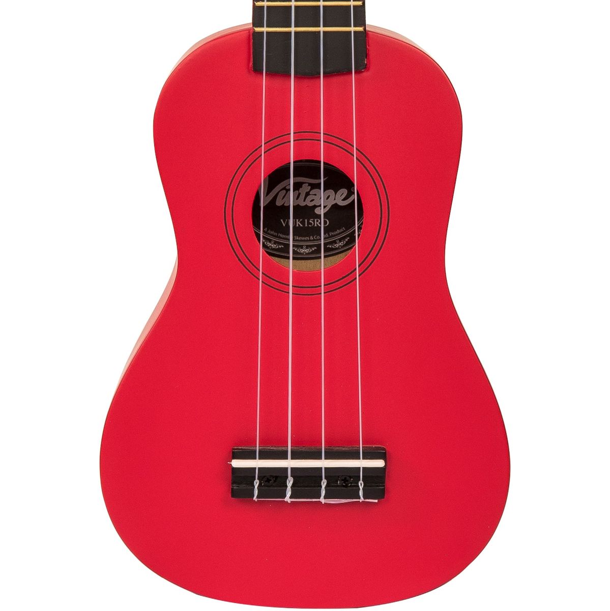 Vintage Ukulele - Satin Red