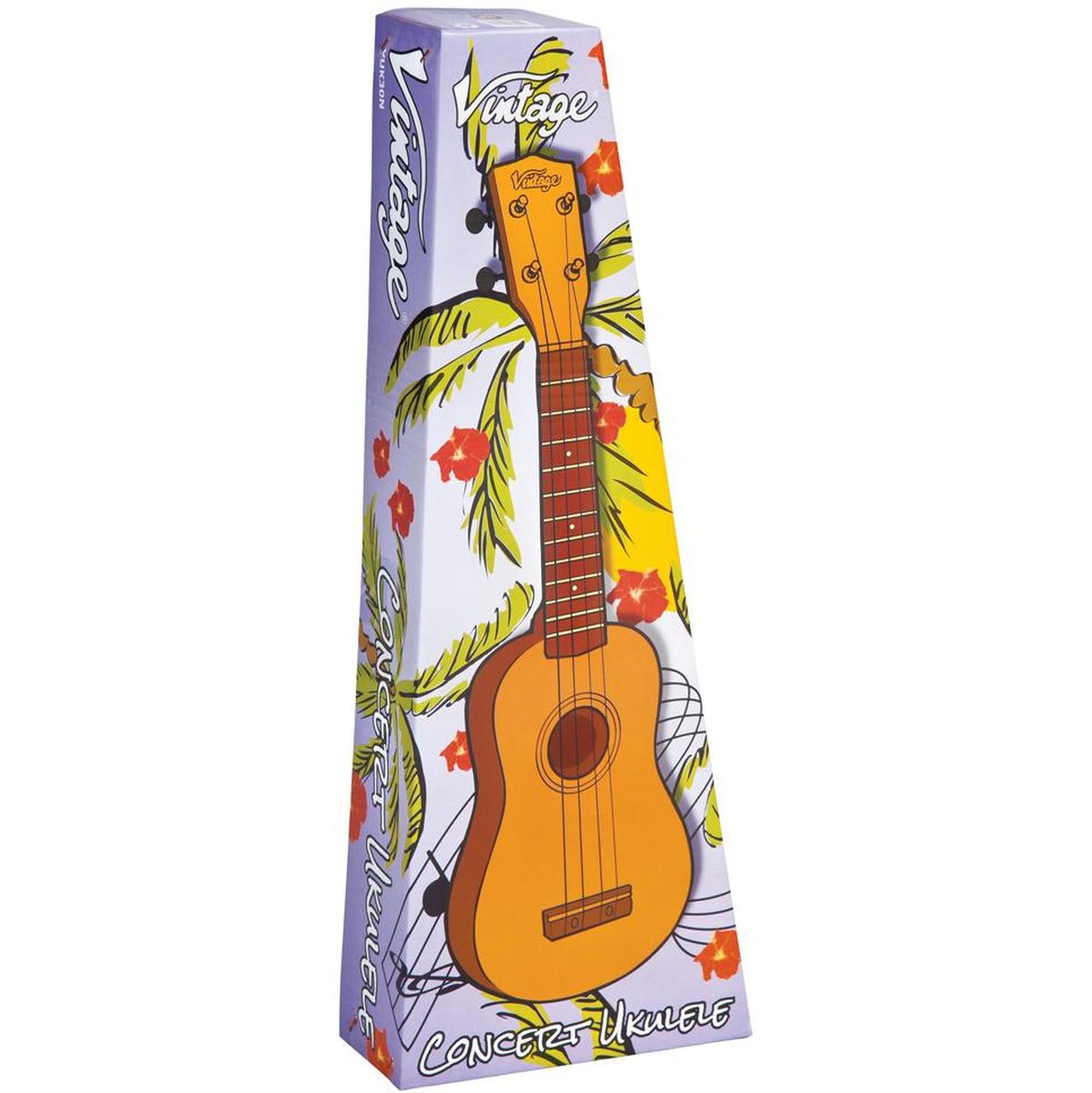 Vintage Concert Size-23inch Ukulele - Natural