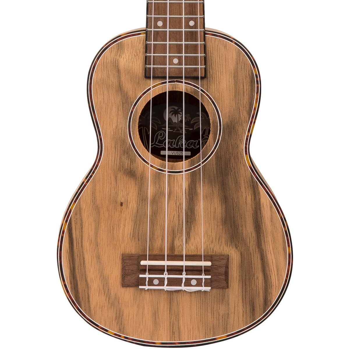 Laka Walnut Series Ukulele & Bag - Soprano