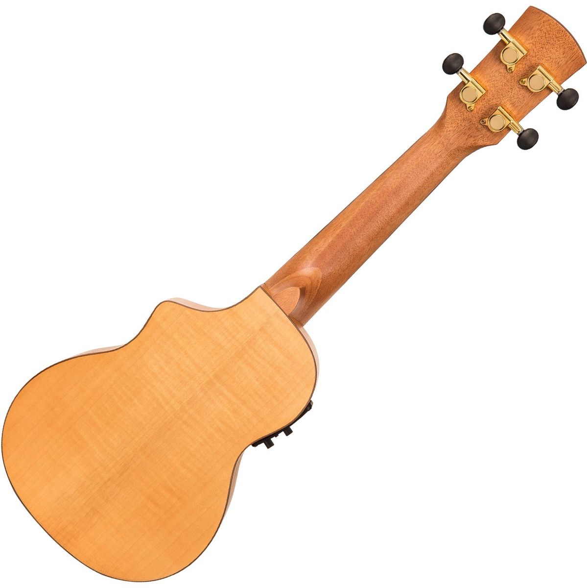 Laka Maple Series Electro Ukulele & Bag - Soprano