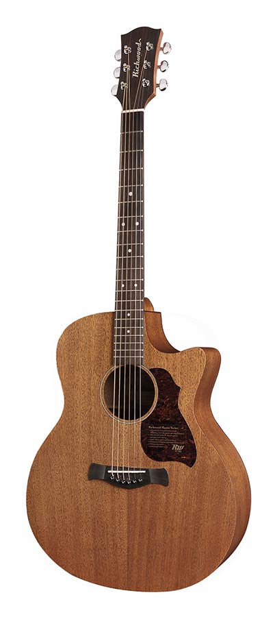 Richwood G-50-CE Master Series, Fishman Isys+, Handmade Grand Auditorium Westerngitaar