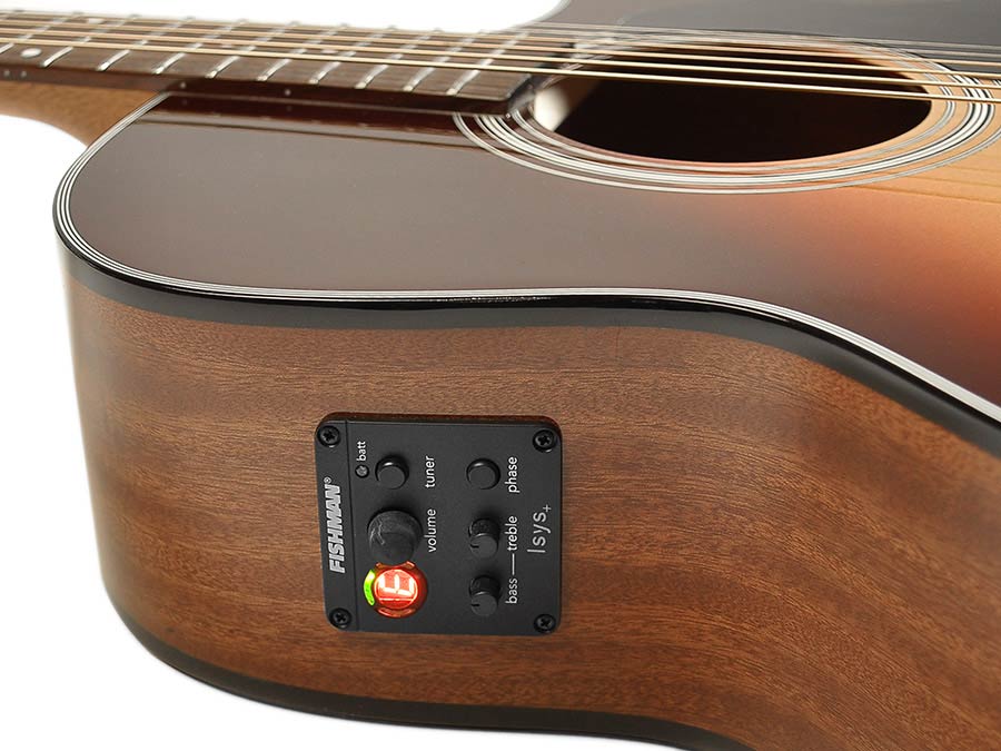 Richwood G-40-CESB Grand Auditorium + Fishman Presys I Master Series Handmade Westerngitaar