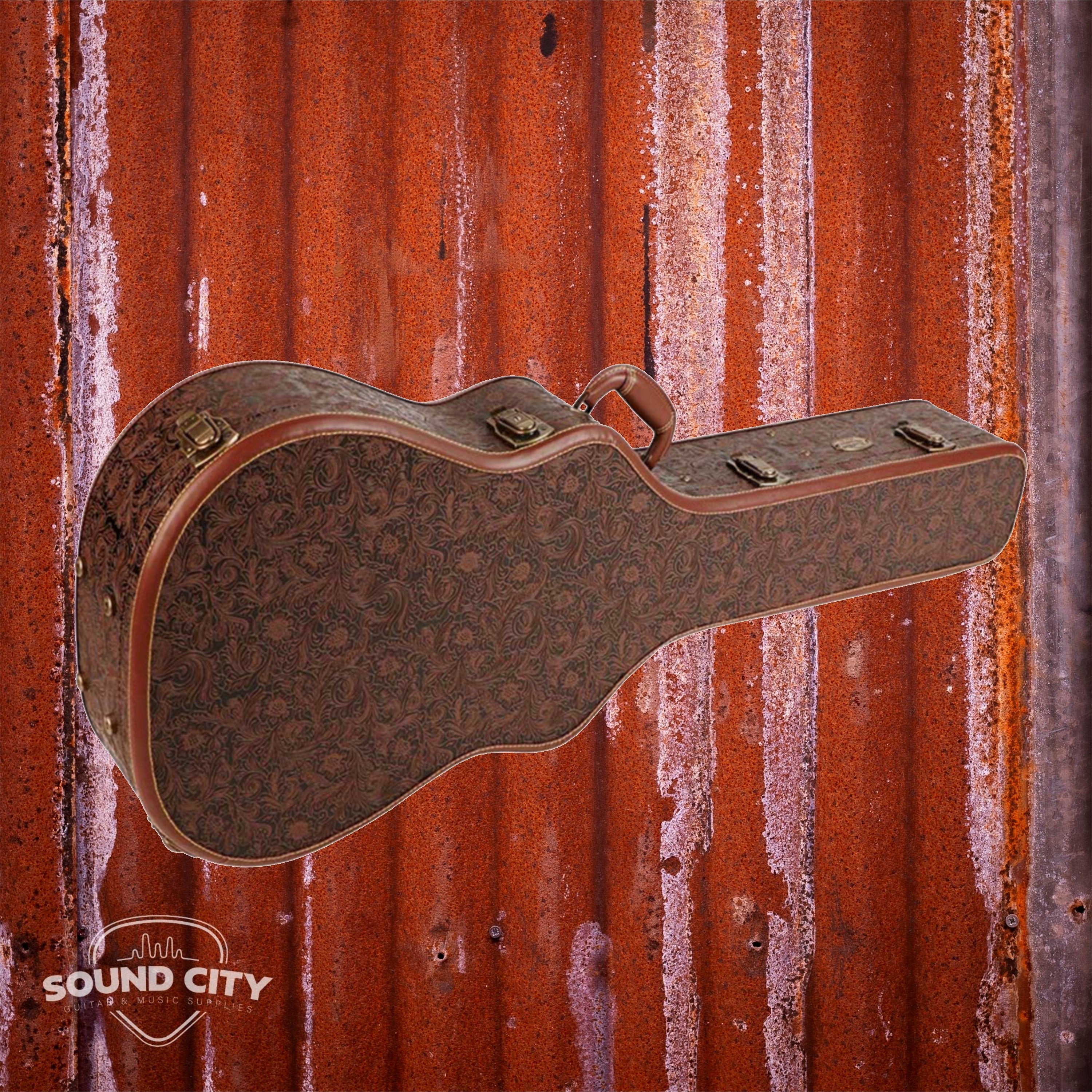 Boston CAC-720-J Limited Edition Koffer Mini Jumbo gitaar