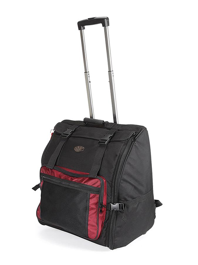 CNB accordeon trolley tas, met wielen, 47h x 48b x 22d, voor 96 bassen