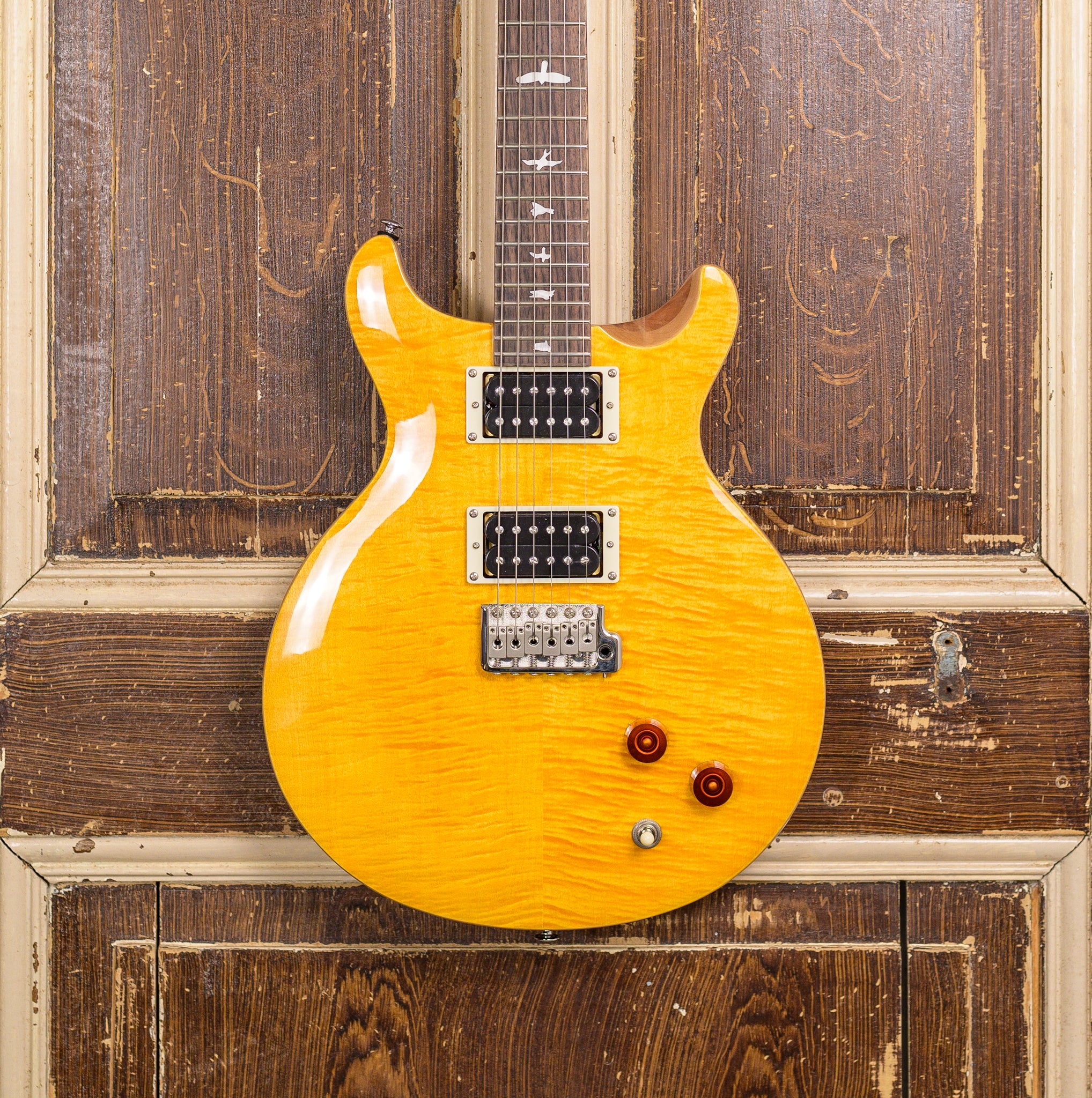 PRS SE Santana Santana Yellow elektrische gitaar (occasion)