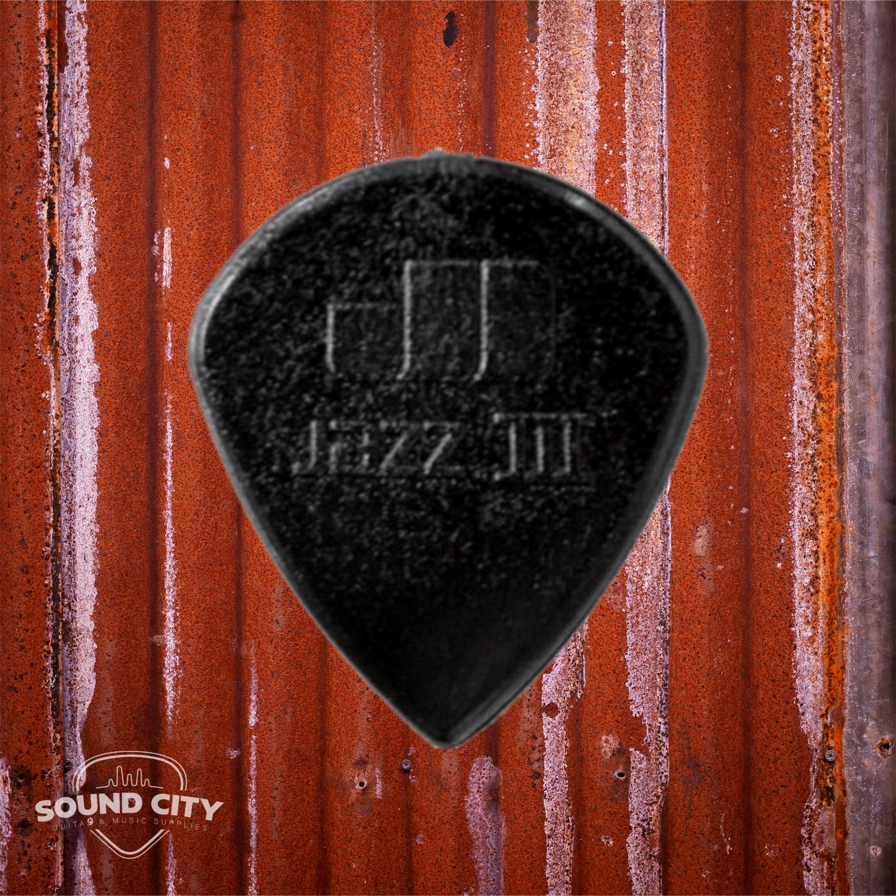 Dunlop Plectrum Jazz III 1.38mm Zwart 12PACK