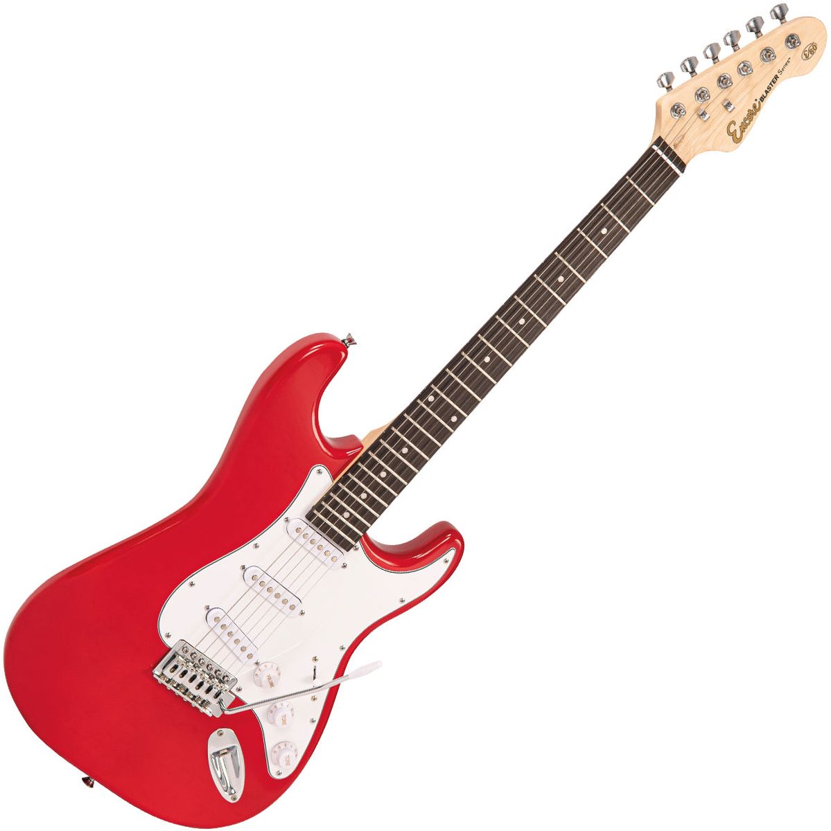 Encore E60 Blaster Elektrische gitaar Pack - Gloss Red
