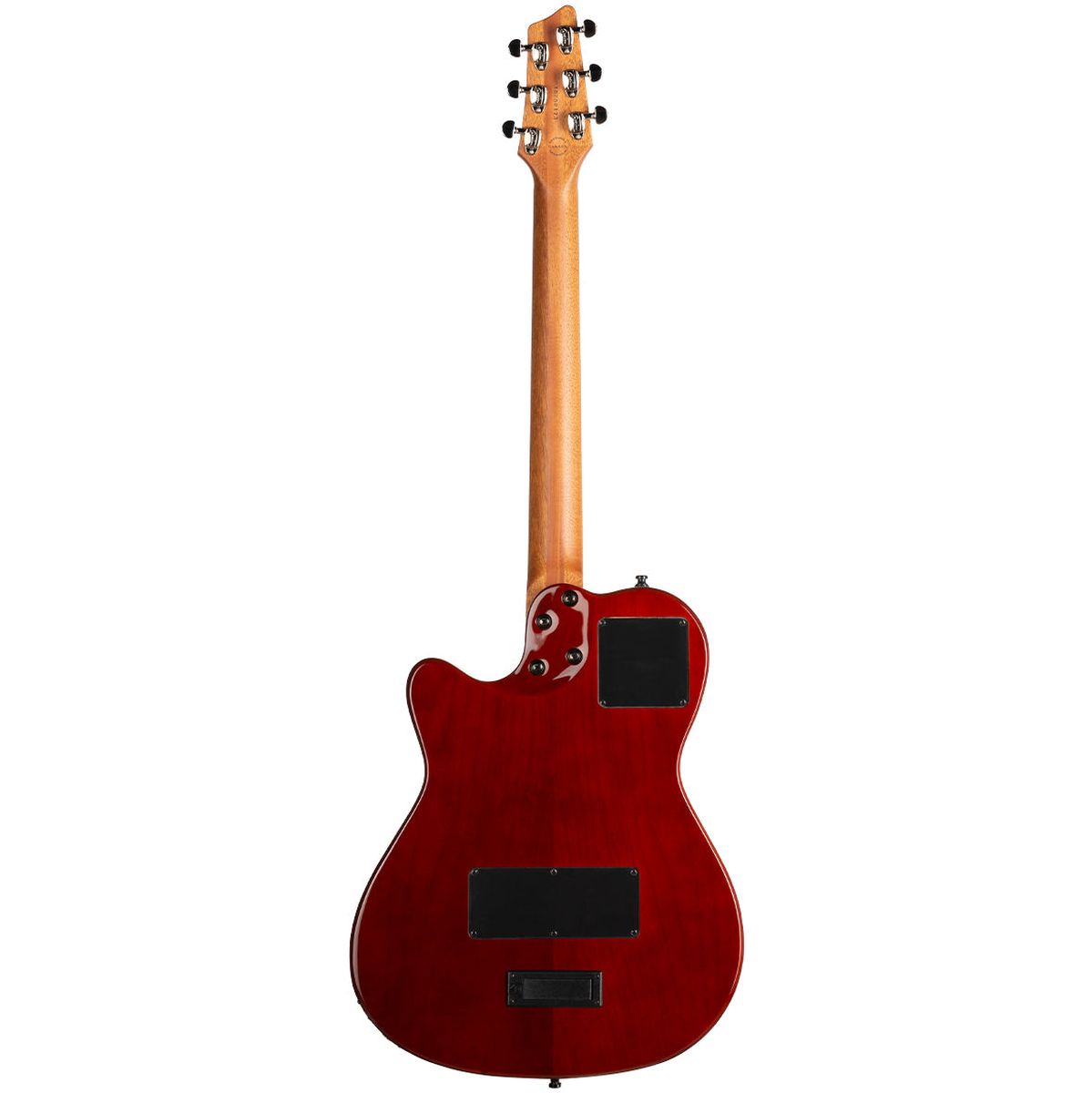 Godin A6 Ultra Elektrische gitaar - Extreme Koa HG Wbag