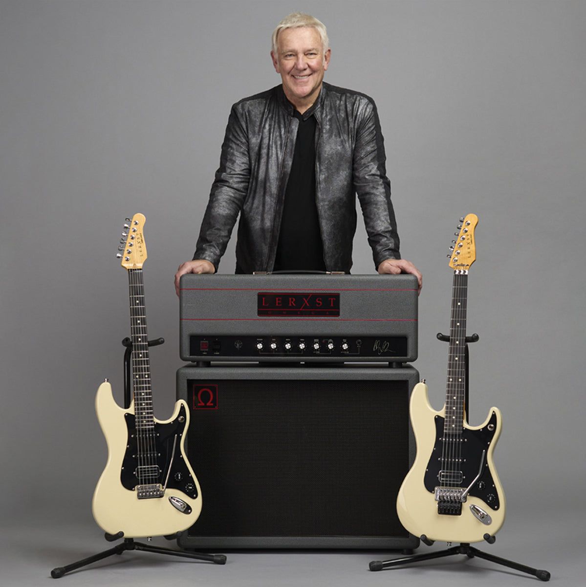Godin Lerxst Limelight Cream Wvega Trem - Elektrische gitaar