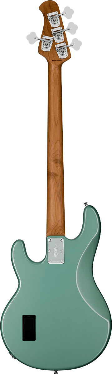 Sterling by Music Man Stingray RAY34 Dorado Green Elektrische basgitaar