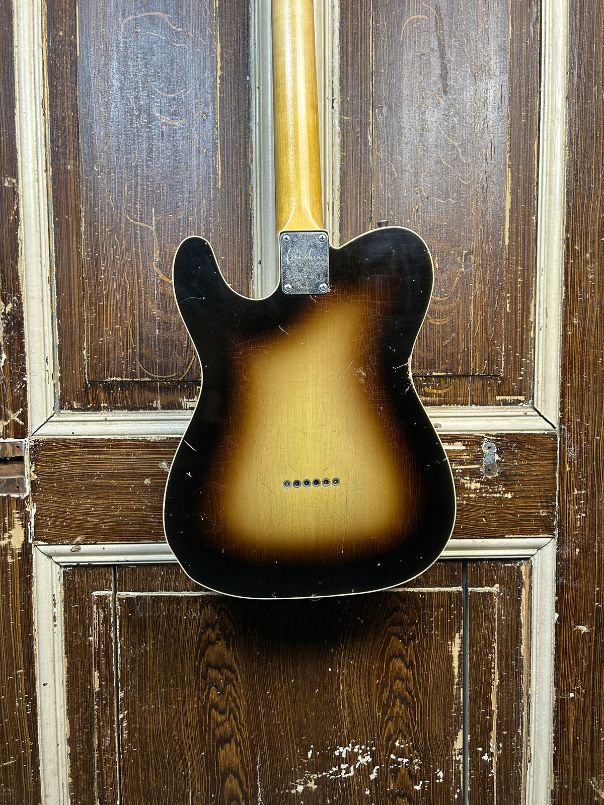 Franchin Mars Vintage Burst Relic Elektrische Gitaar (Occasion)