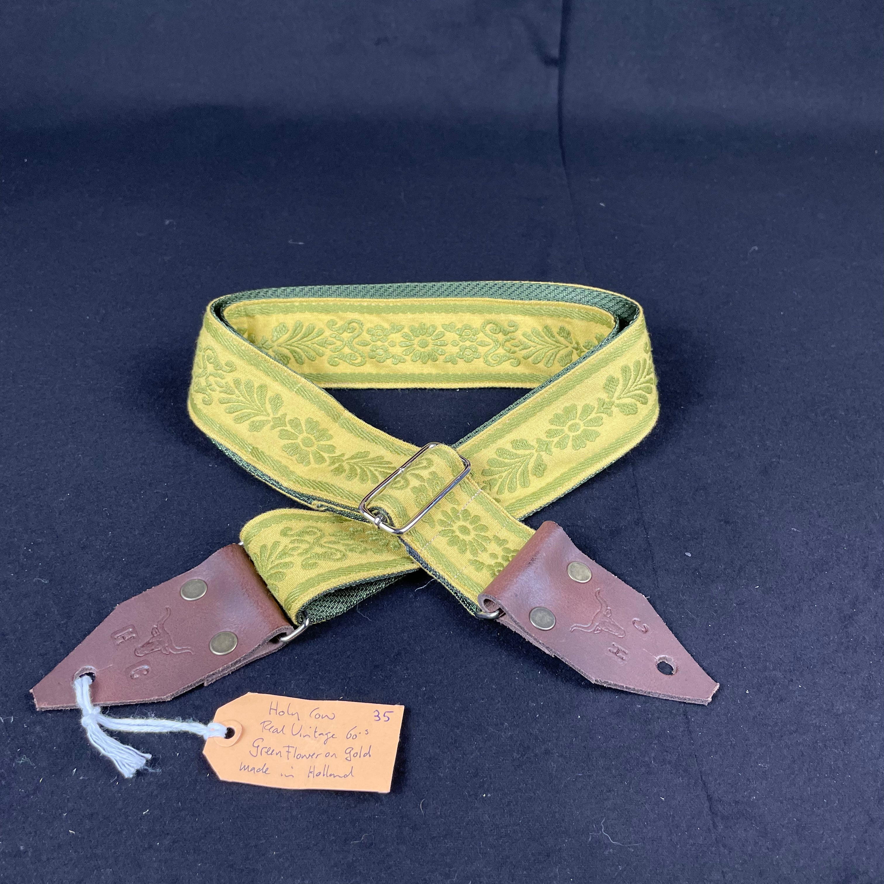 Holy Cow Real Vintage Guitar Strap #35