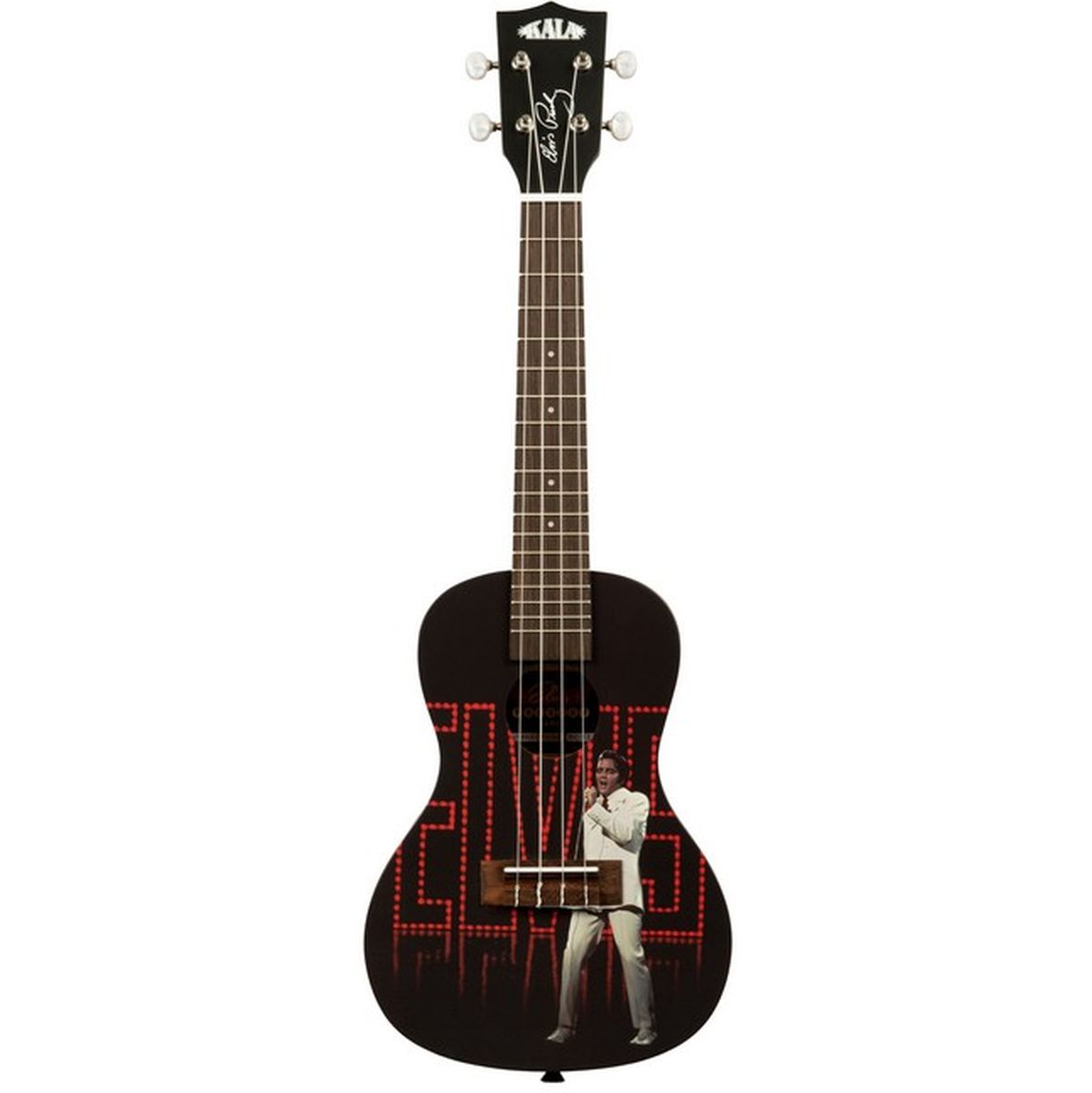 Kala Learn To Play Elvis Viva Las Vegas Concert Ukulele Starter Kit