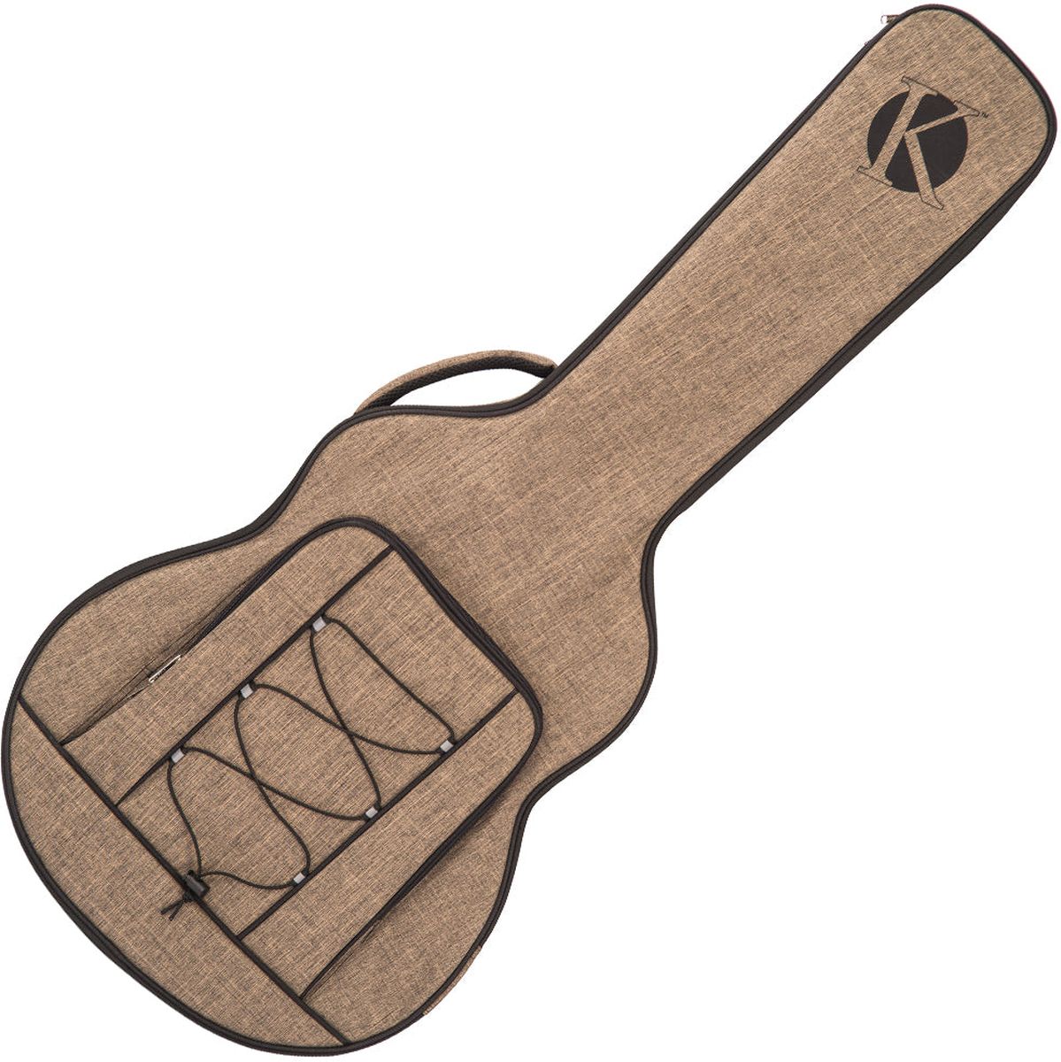 Kinsman Ultima Guitar Bag - Jumbo - Brown