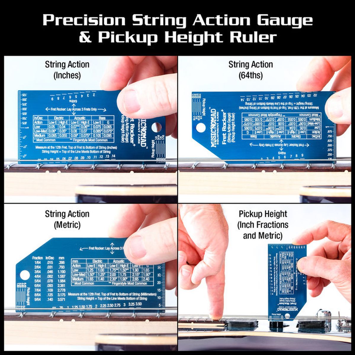 MusicNomad Precision Fret Rocker+