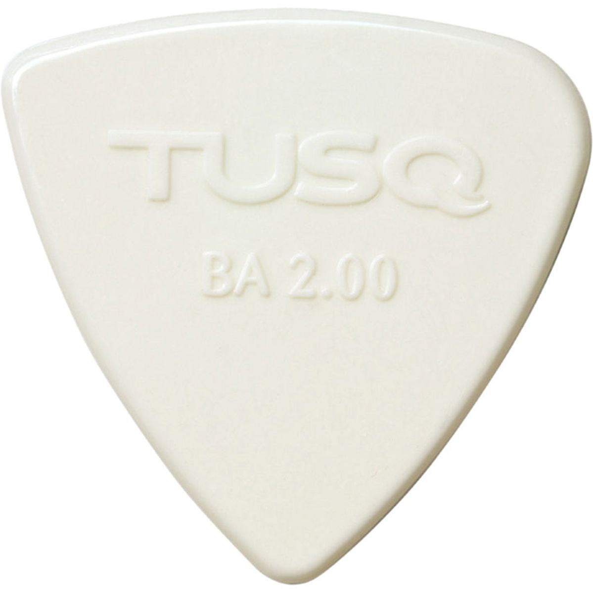 Graph Tech Tusq Bi-Angle Pick 2.00mm White - 48pcs