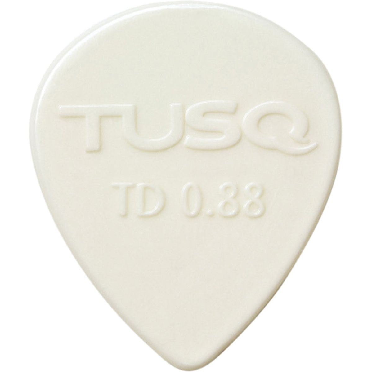 Graph Tech Tusq Tear Drop Pick .88mm White - 72pcs