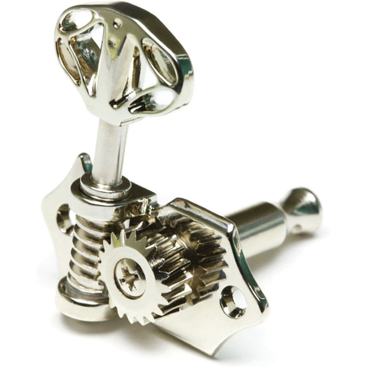 Graph Tech Open Back Acoustic 3+3 Skeleton Button - Nickel