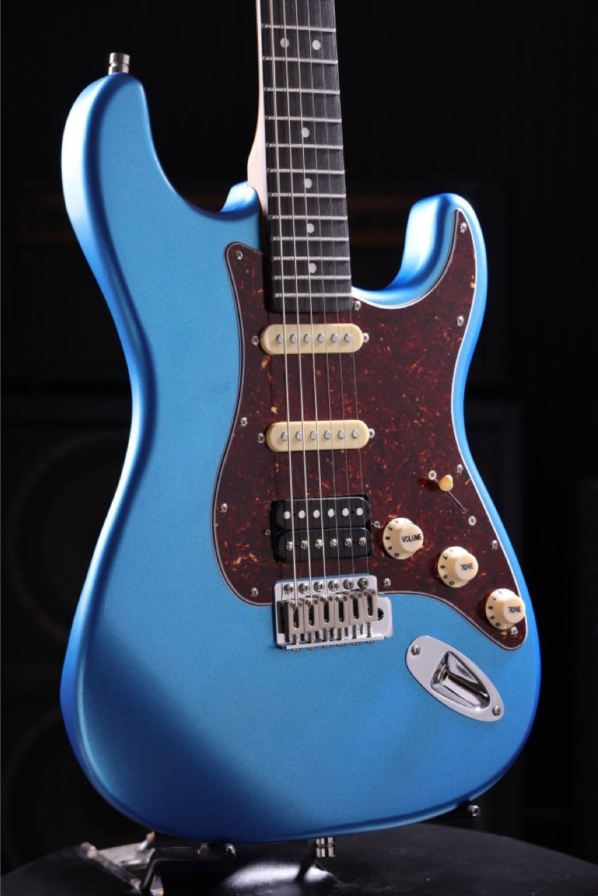 Patina PS-4 Lake Placid Blue HSS S-Style Elektrische gitaar