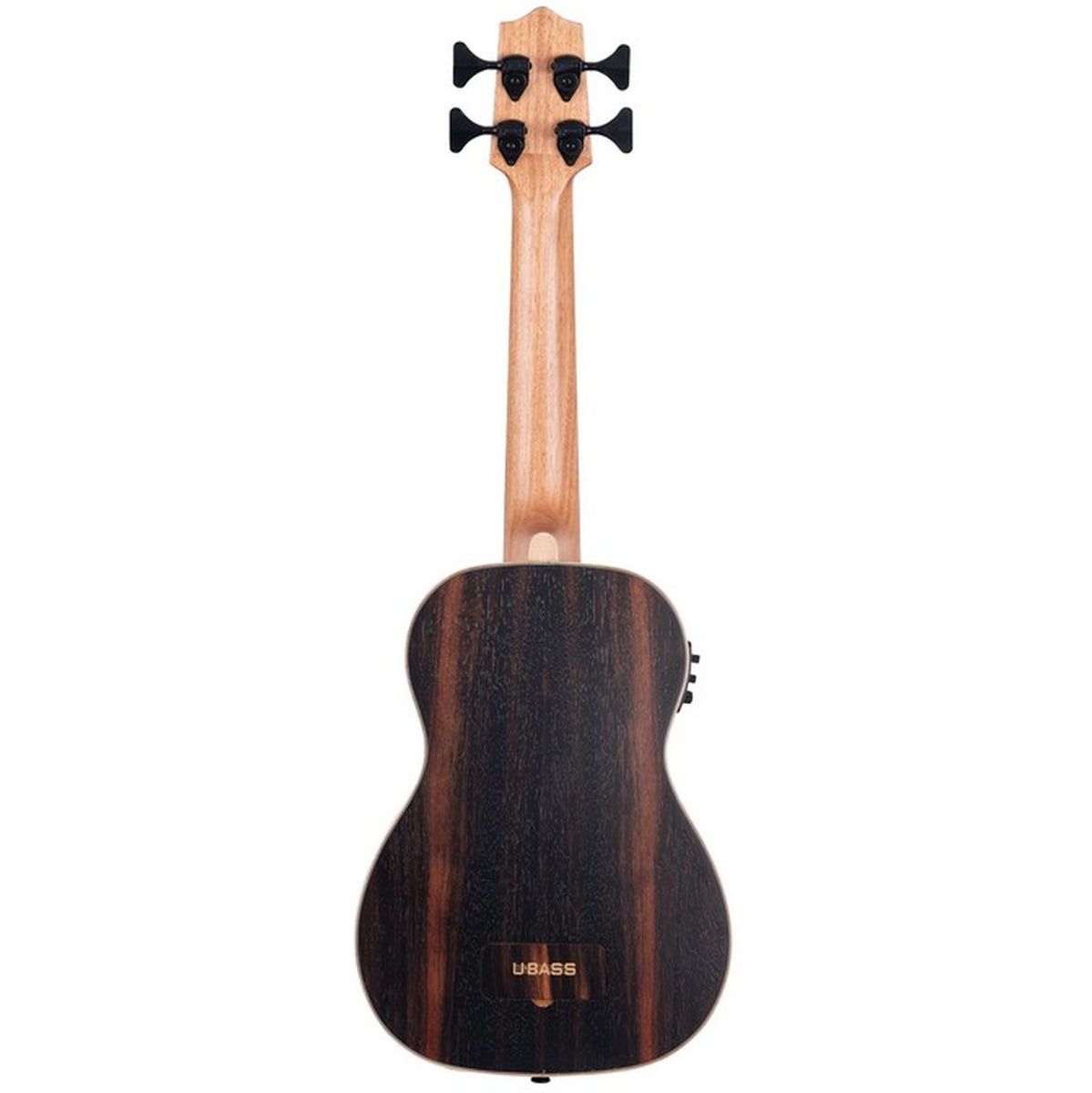 Kala Striped Ebony Fretted Acoustic-Electric U-BASS w/ Round Wounds