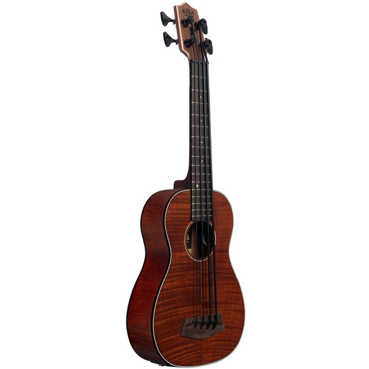 Kala Exotic Mahogany Left-Handed Acoustic-Electric U-BASS