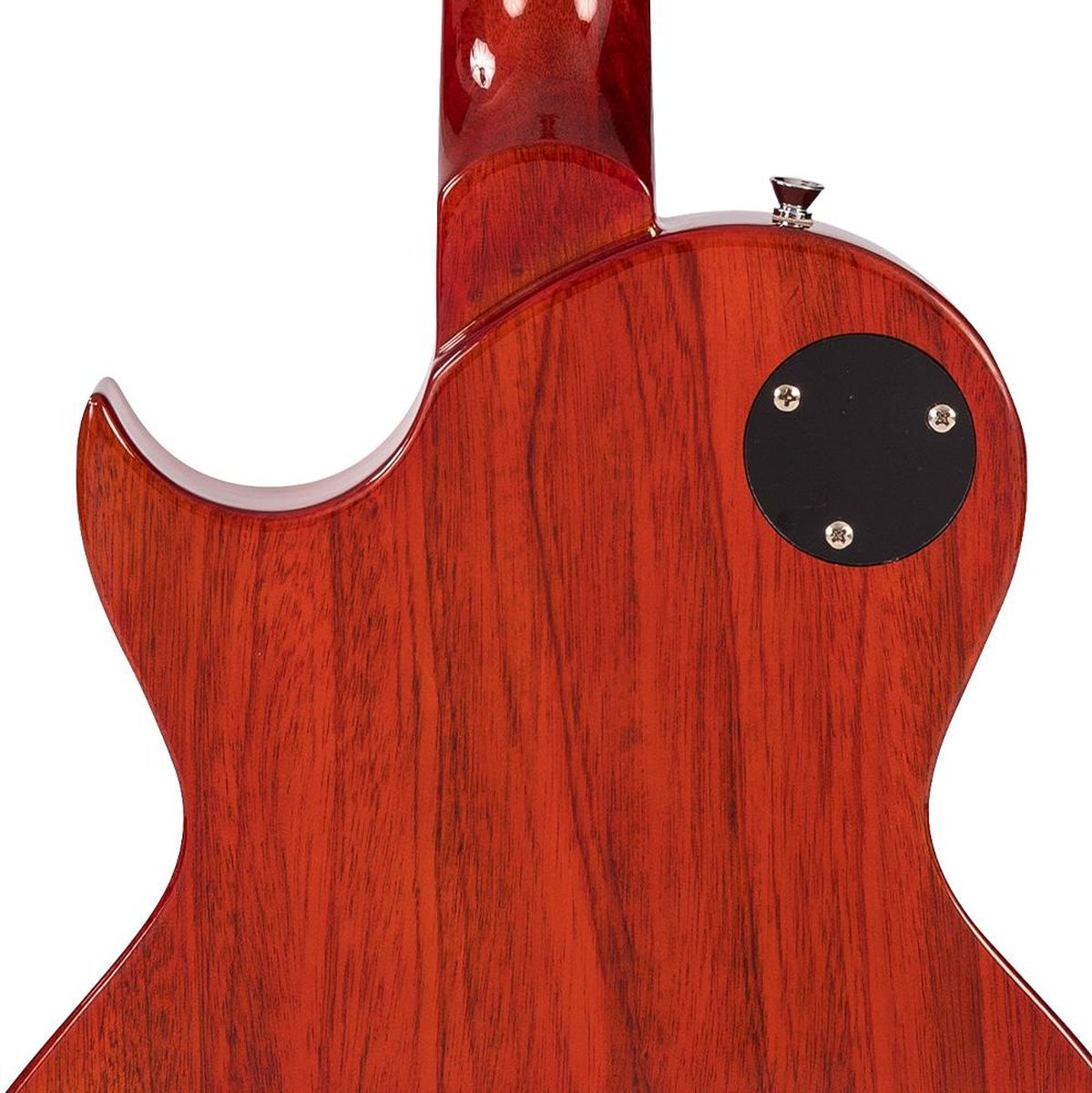 Vintage V100 Guitar - Flamed Maple - Thru Honeyburst