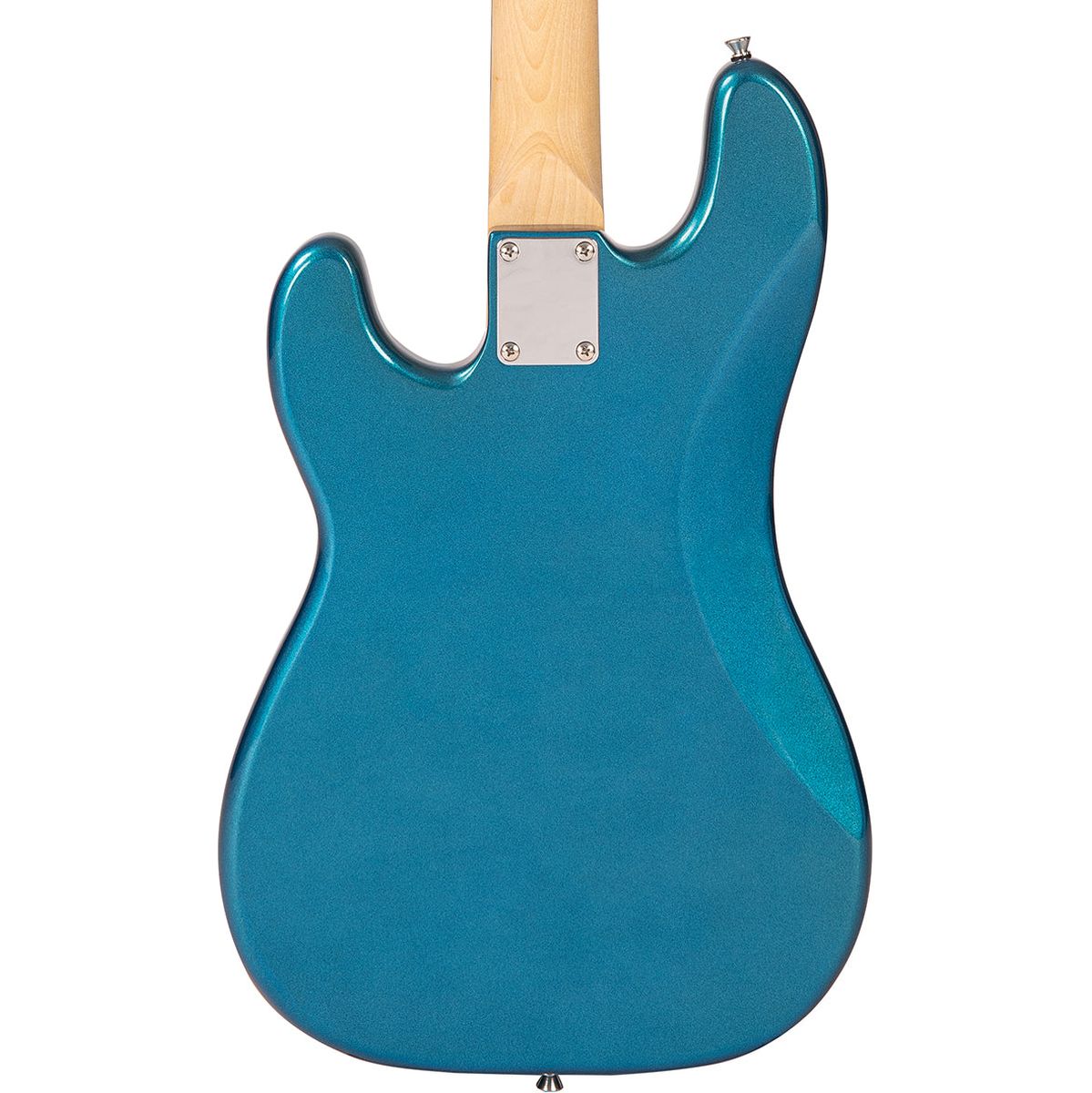 Vintage V40 Coaster Series Bass Guitar - Candy Apple Blue