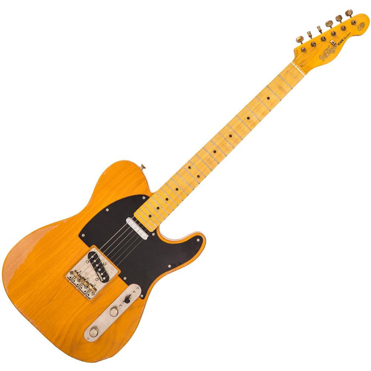 Vintage V52 Icon - Distressed Butterscotch