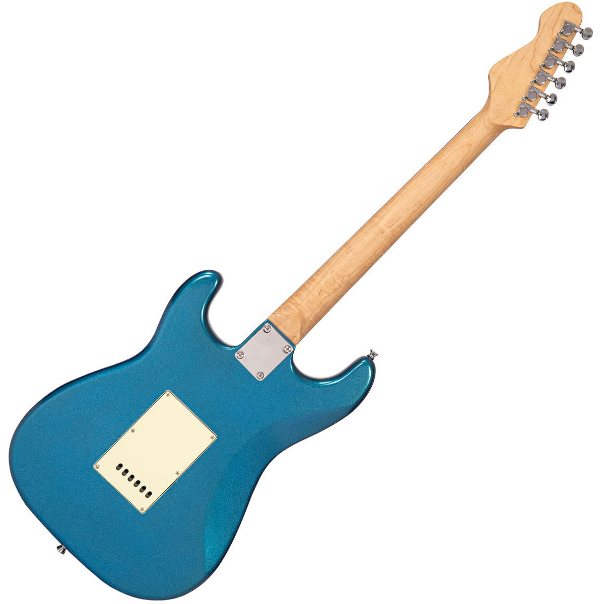 Vintage V60 Coaster Series Electric Guitar - Candy Apple Blue