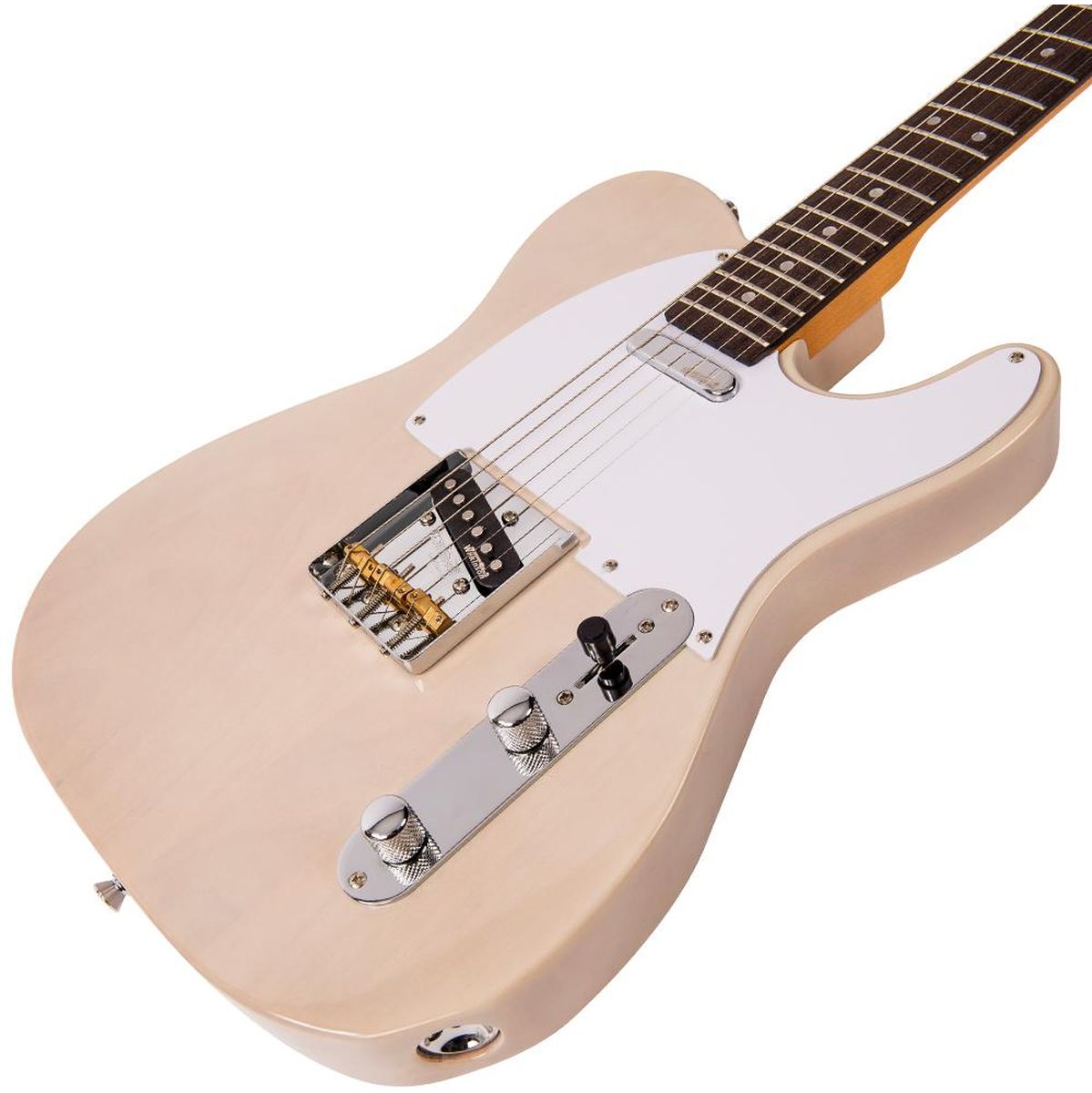 Vintage V62 Electric Guitar - Ash Blonde