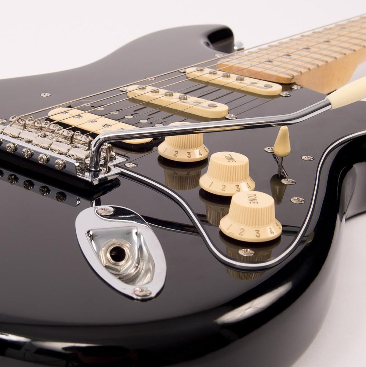 Vintage Electric Guitar - HSS - Boulevard Black