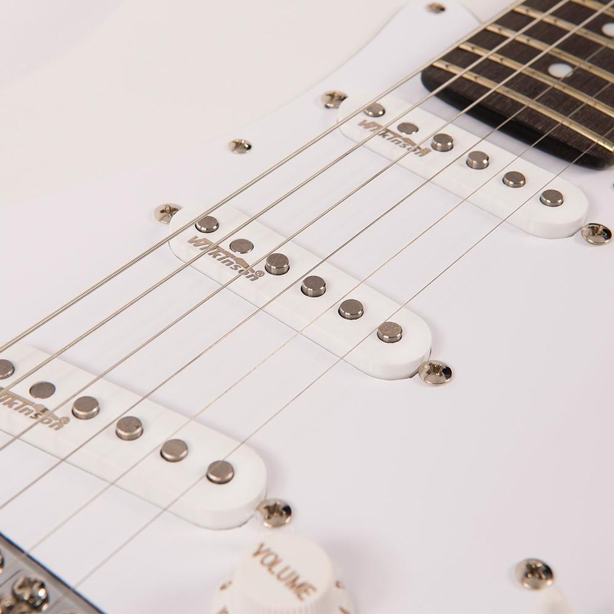 Vintage Electric Guitar-Olympia White Fillmore