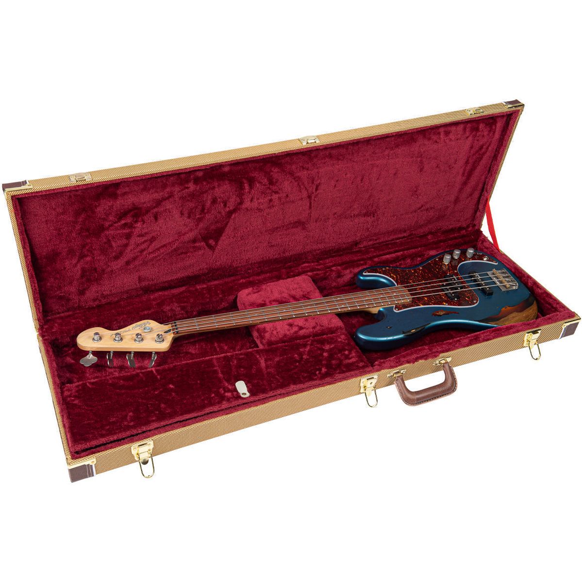Kinsman Vintage Deluxe Tweed Bass Guitar Case