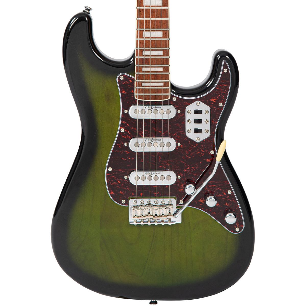 Vintage Revo Series Deluxe Guitar - Greenburst