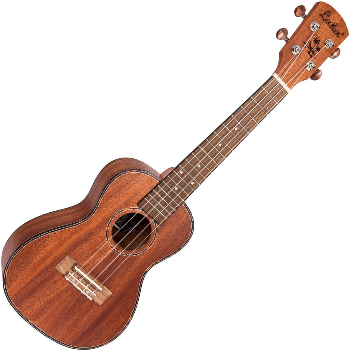 Laka Mahogany Deluxe Series Ukulele &amp; Bag - Concert