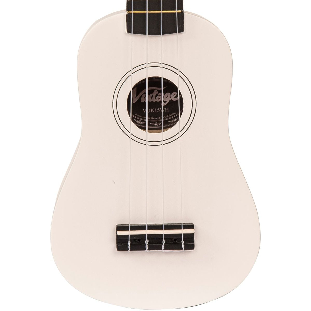 Vintage Ukulele - Satin White