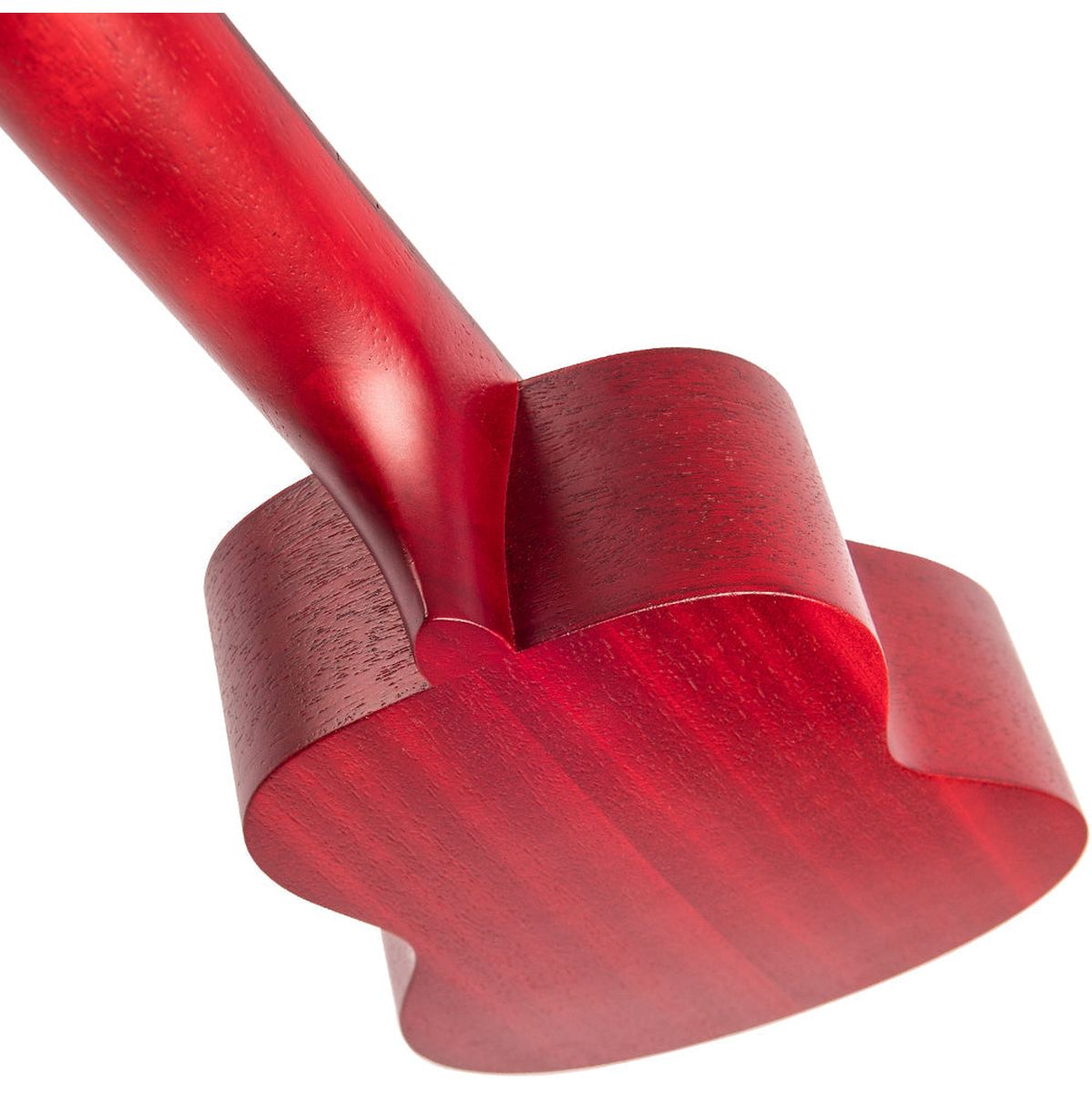 Laka Sapele Series Soprano Ukulele &amp; Bag - Rustic Red