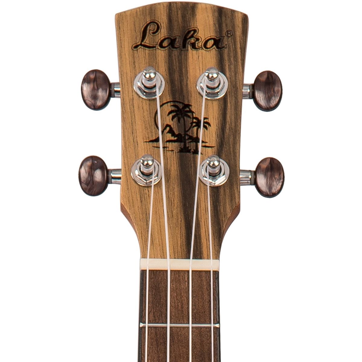 Laka Walnut Series Ukulele &amp; Bag - Tenor